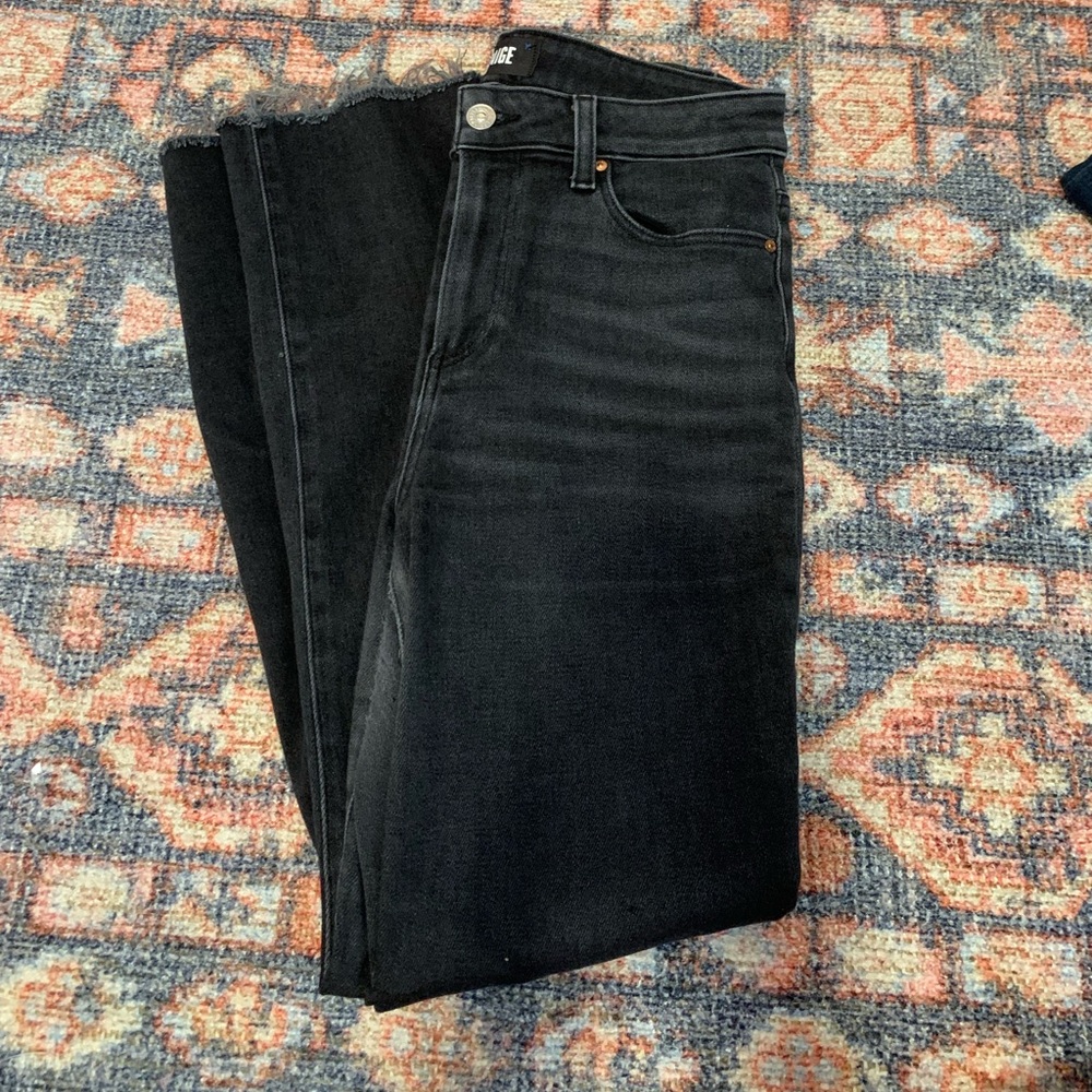 Paige Cropped Straight Jeans